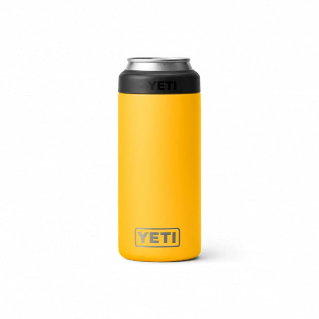 Best Sale ✔️ YETI Rambler 12 Oz Colster Slim Can Insulator - Alpine Yellow 🎒 Backpacking Packs 😀 3 YETI Rambler 12 Oz Colster Slim Can Insulator - Alpine Yellow Backpacking Packs