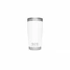 YETI Rambler 20 Oz Tumbler - White Backpacking Packs