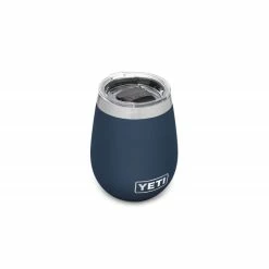 YETI Rambler 10 Oz Wine Tumbler With Magslider Lid - Navy Backpacking Packs