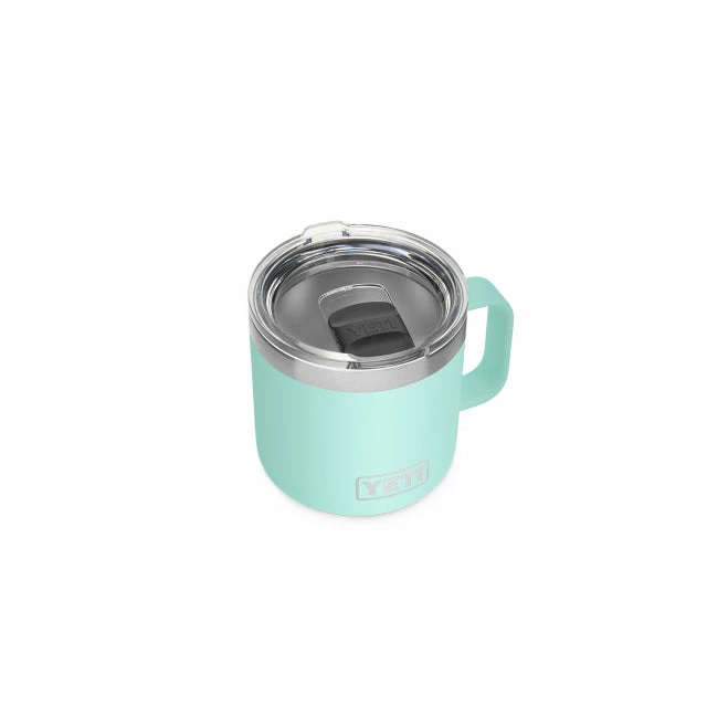 Best reviews of ๐งจ YETI Rambler 14 Oz Mug With Magslider Lid - Seafoam ๐ฅ 3 YETI Rambler 14 Oz Mug With Magslider Lid - Seafoam