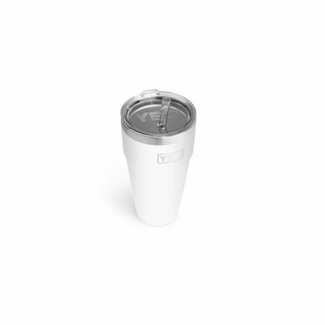 Discount 🎉 YETI Rambler 26 Oz Stackable Cup With Straw Lid - White 🎒 Backpacking Packs ⌛ 3 YETI Rambler 26 Oz Stackable Cup With Straw Lid - White Backpacking Packs