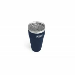 YETI Rambler 26 Oz Stackable Cup With Straw Lid - Navy
