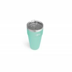YETI Backpacking Packs Rambler 26 Oz Stackable Cup With Straw Lid - Seafoam