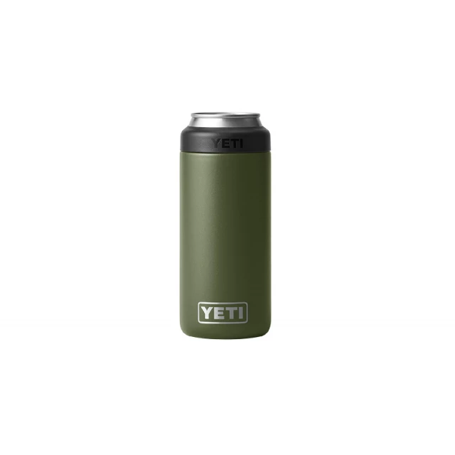 New 🔥 YETI Rambler 12 Oz Colster Slim Can Insulator - Highlands Olive 🎒 Backpacking Packs ✨ 3 YETI Rambler 12 Oz Colster Slim Can Insulator - Highlands Olive Backpacking Packs