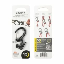 Nite Ize Figure 9 Carabiner Rope Tightener Backpacking Packs
