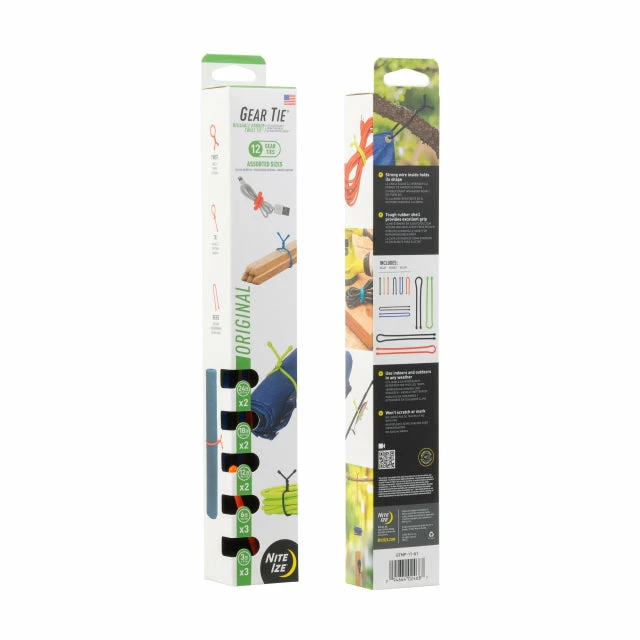 Cheap ๐ฅฐ Nite Ize Gear Tie Reusable Rubber Twist Tie Assortment ๐ฅฐ 3 Nite Ize Gear Tie Reusable Rubber Twist Tie Assortment