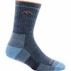 New 😉 Darn Tough Hiker Micro Crew Midweight With Cushion 🧦 Socks 😀 2 Darn Tough Hiker Micro Crew Midweight With Cushion Socks