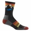 Darn Tough Socks Men's Sunset Ridge Micro Crew Lightweight With Cushion