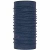Buff Midweight Merino Wool Night Blue Melange Clothing Accessories