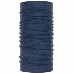 Buff Midweight Merino Wool Night Blue Melange Clothing Accessories