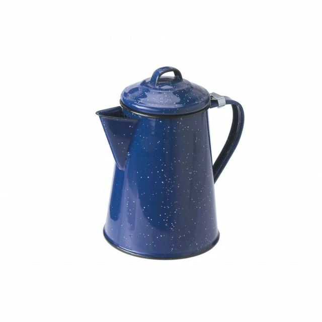 Discount ✔️ GSI Outdoors 6 Cup Coffee Pot- Blue 🎒 Backpacking Packs ⌛ 3 GSI Outdoors 6 Cup Coffee Pot- Blue Backpacking Packs
