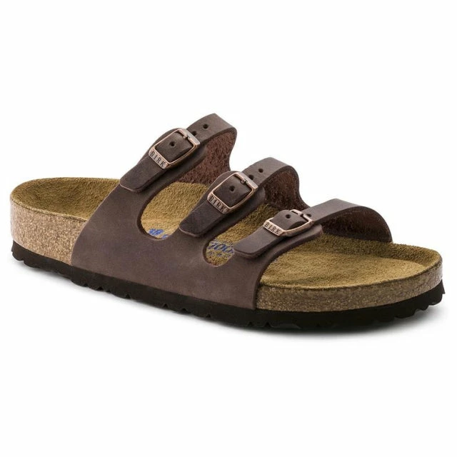 Cheap ๐ Birkenstock Women's Florida Soft Footbed Oiled Leather ๐ 3 Birkenstock Women's Florida Soft Footbed Oiled Leather