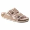 Birkenstock Women's Arizona Shearling Suede Leather