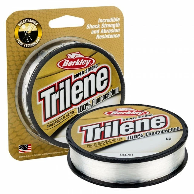 Promo 🌟 Berkley Fishing Trilene 100% Fluorocarbon | 200yd | 182m | 10lb | 4.5kg | Model #TLFFS10-15 🤩 3 Berkley Fishing Trilene 100% Fluorocarbon | 200yd | 182m | 10lb | 4.5kg | Model #TLFFS10-15
