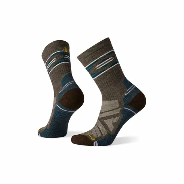 Buy ๐ Smartwool Women's Hike Light Cushion Broken Stripes Pattern Crew ๐งฆ Socks โค๏ธ 3 Smartwool Women's Hike Light Cushion Broken Stripes Pattern Crew Socks